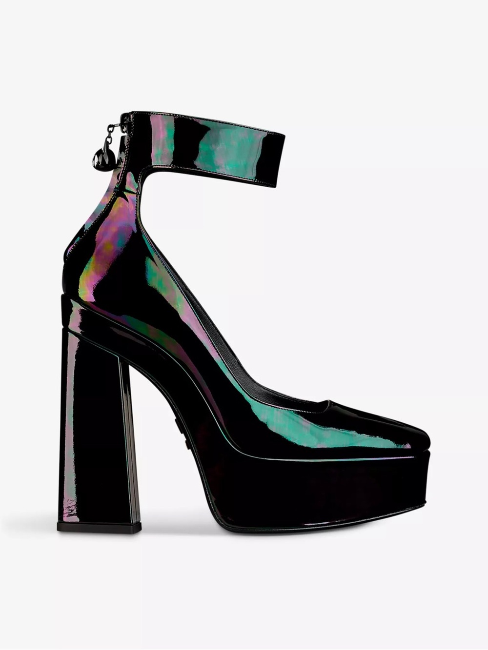 Jimmy Choo Sailor Moon Iridescent Luna Platform 140 leather heeled pumps 35